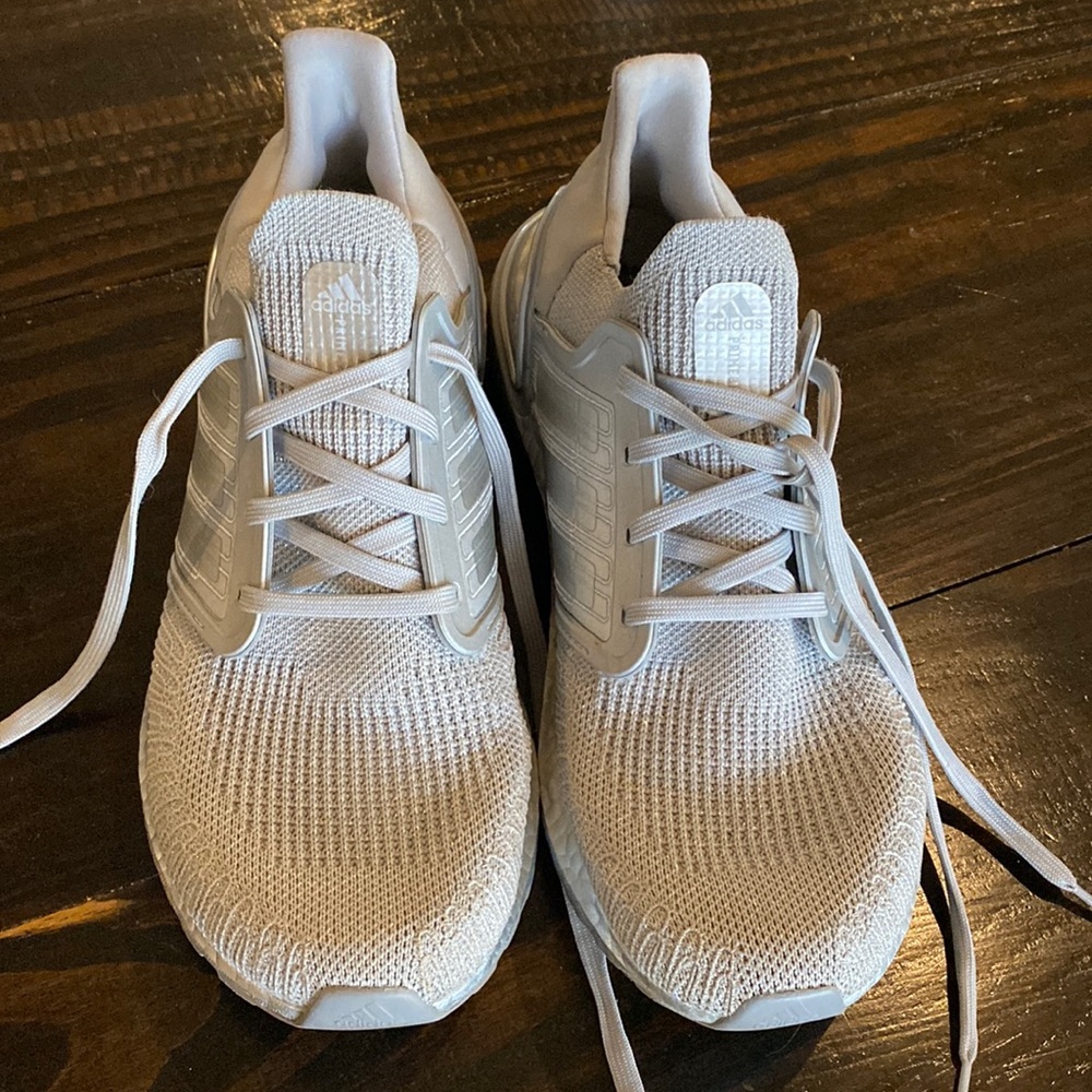 Adidas ultraboost grey/silver mens 9